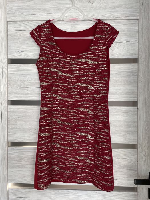 sukienka a’la zebra