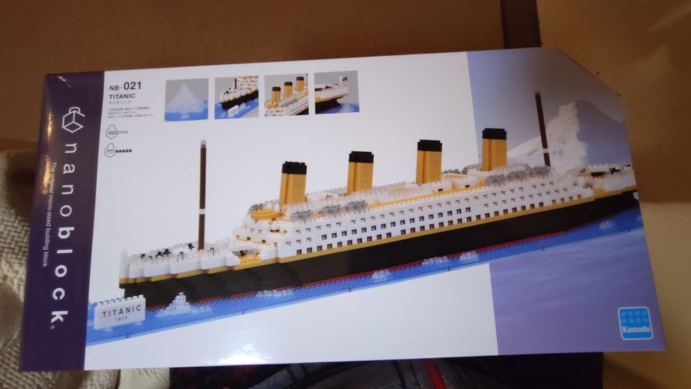 Titanic Mini Lego Novo