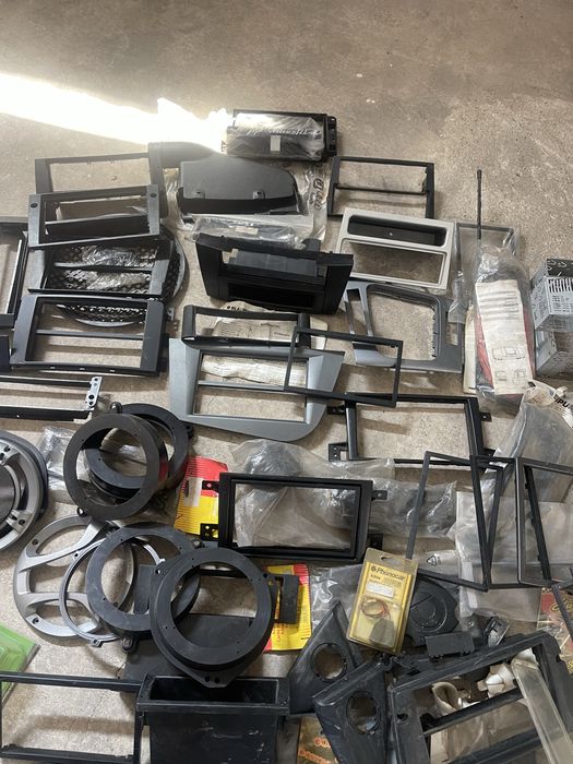 Moudura de radio acabamento radio kit para radia vario modelos e marca