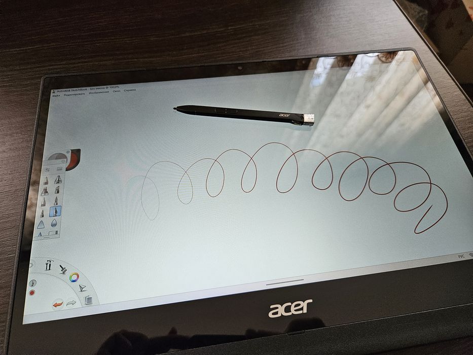 Ноутбук-трансформер Acer Spin 3 (i7-8565U, 16GB RAM, сенсор + стилус) БЕЗ SSD