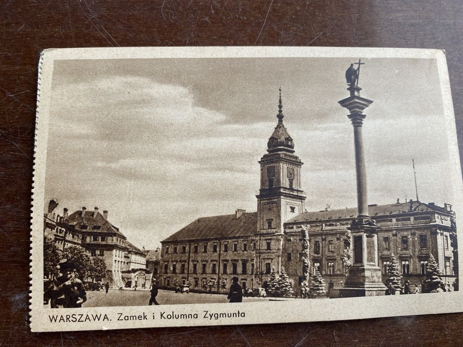 4 stare pocztówki  Warszawa
