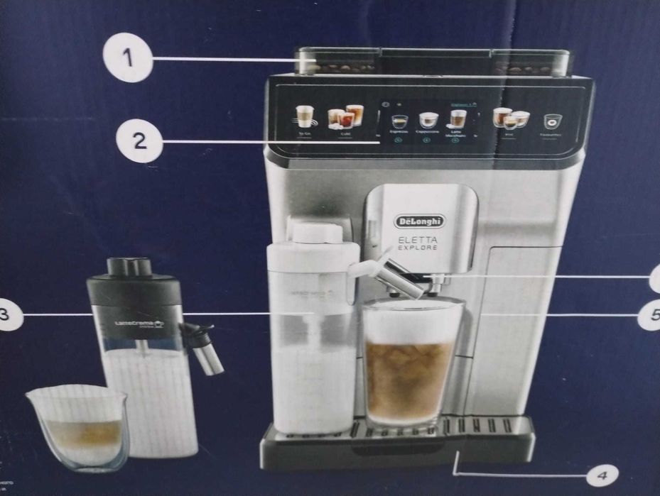 DeLonghi Eletta Explore ECAM450.55.S Ekspres do kawy akcesoria części