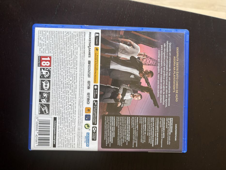 Vendo gta 5 para ps5