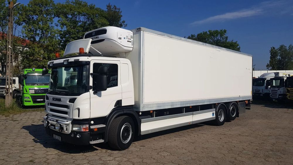 Scania P360  6x2 CHŁODNIA KONTENER winda izoterma sprowadzona