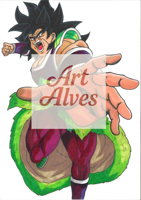 Desenho Dragon Ball Super – Broly (Original & Digital)