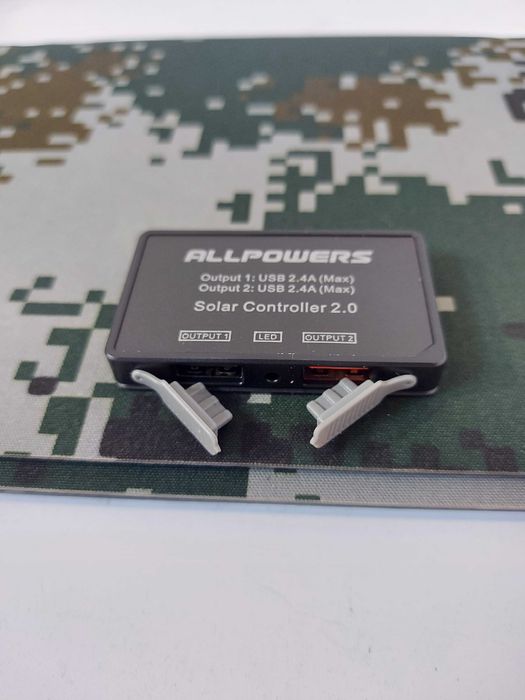 Сонячна панель Allpowers 21W ETFE 2xUSB, сонячна зарядка для телефону