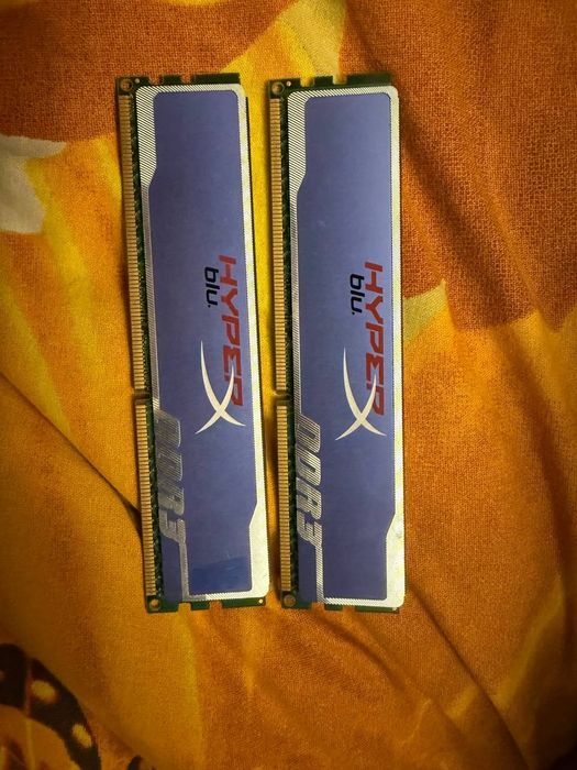 Продам оперативную память hyperx ddr3 blue 1600 МГц