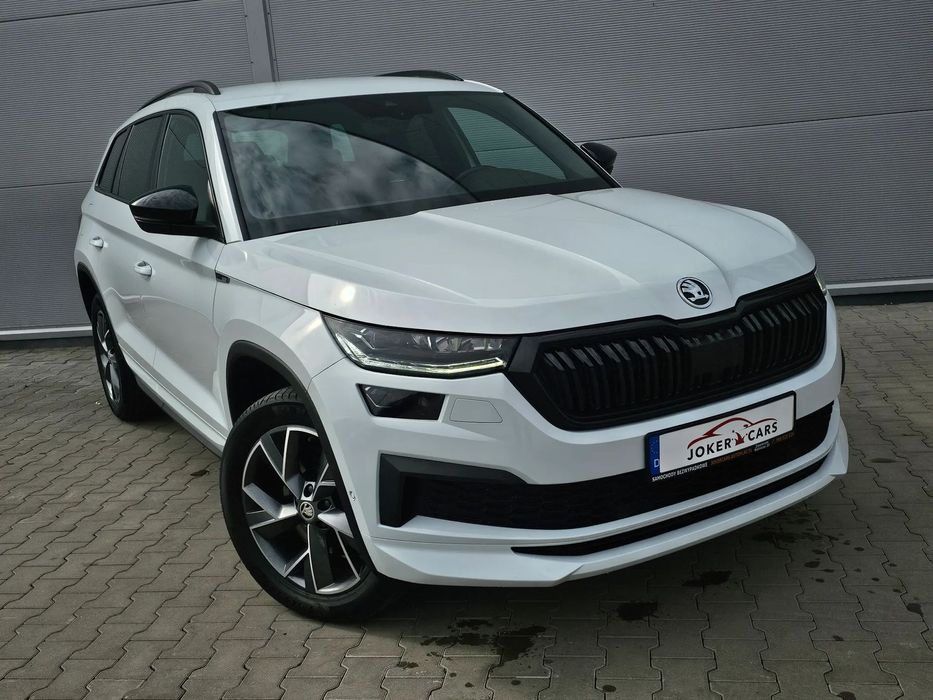 Skoda Kodiaq SPORT-LINE 7osób!ALCANTARA+Pamięć^ViRTUAL^Asystenty^Keyless^Kamera^LED