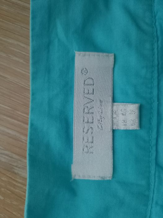 Błękitna spódnica Reserved L bombka