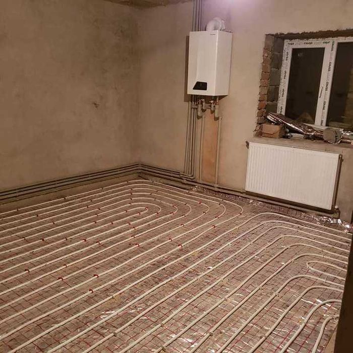 Монтаж систем опалення та водопостачання