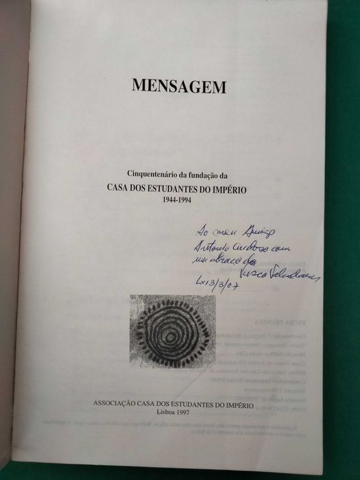 Mensagem - Número Especial -  Associação de Estudantes do Império