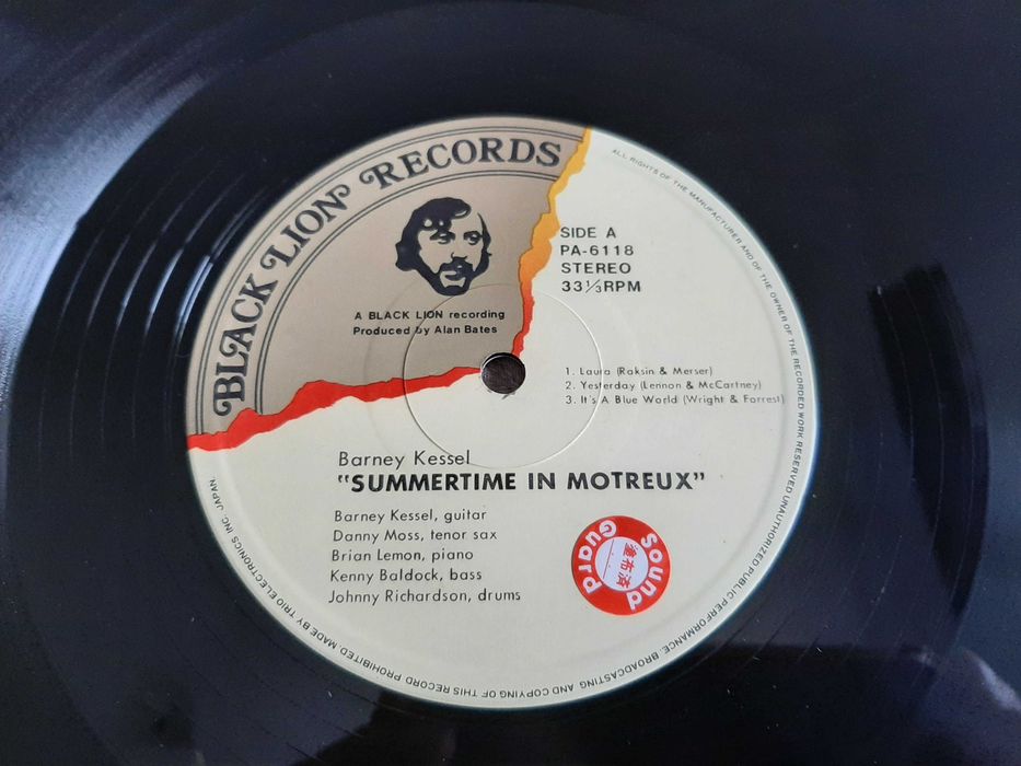 Barney Kessel - Summertime In Montreux - Japão - Vinil LP