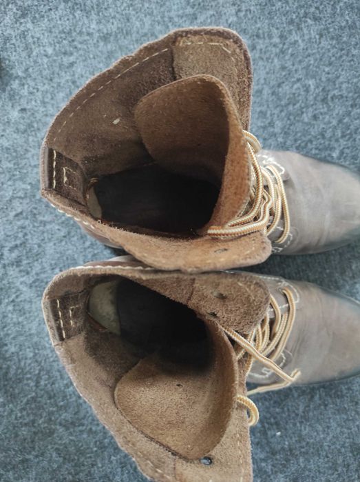 Skórzane buty wiązane wkł. 25.5cm rozmiar 36