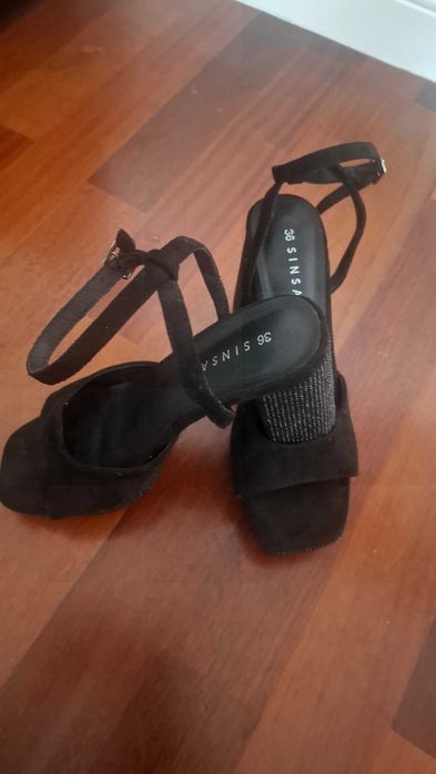 Buty na obcasie/słupku sinsay rozmiar 36