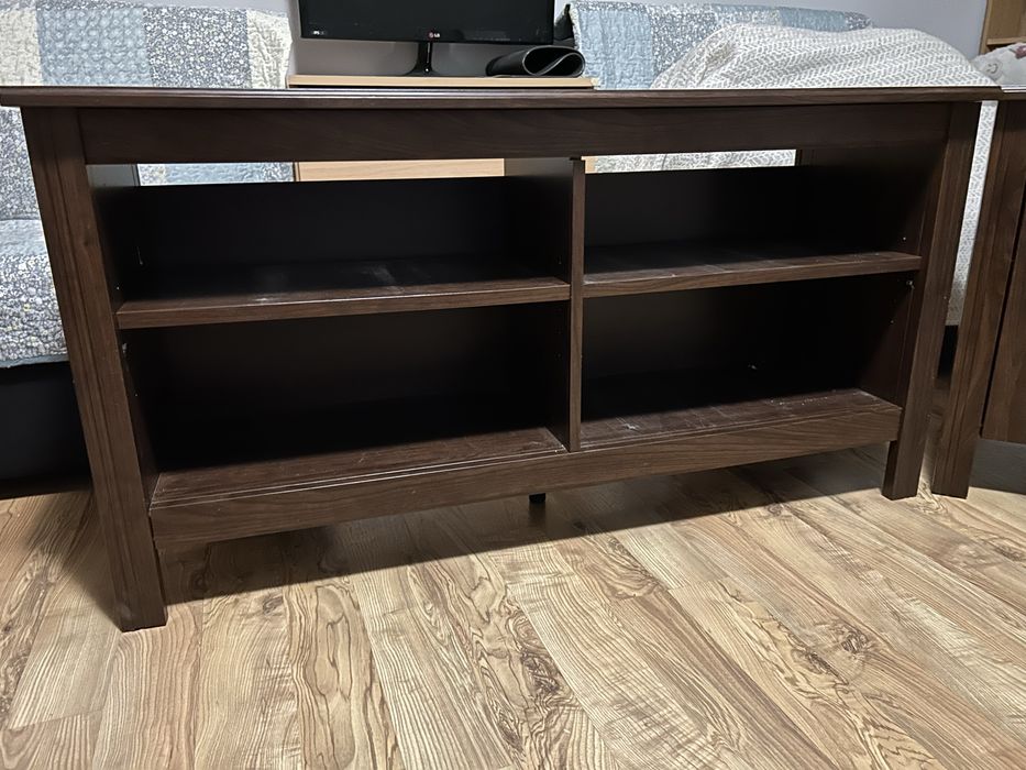 Szafka RTV Ikea, brazowa, wenge