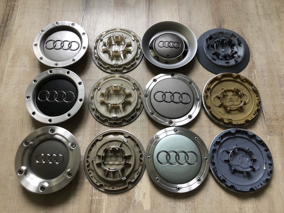 Колпачки заглушки на литые диски Ауди Audi A3 A4 A5 A6 A7 A8 Q3 Q5 Q7