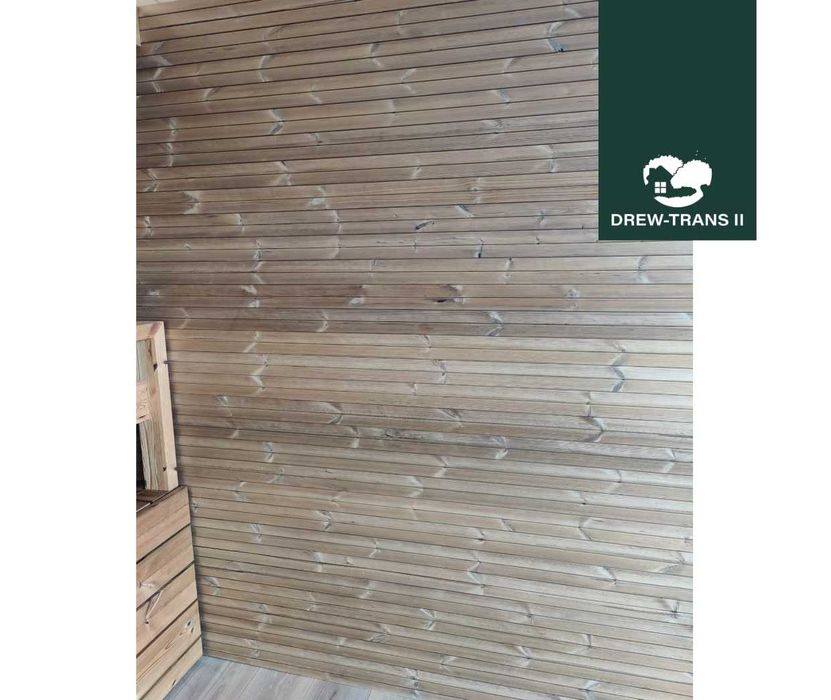 Boazeria 19x118 termososna ThermoWood® Drewno do sauny, elewacje