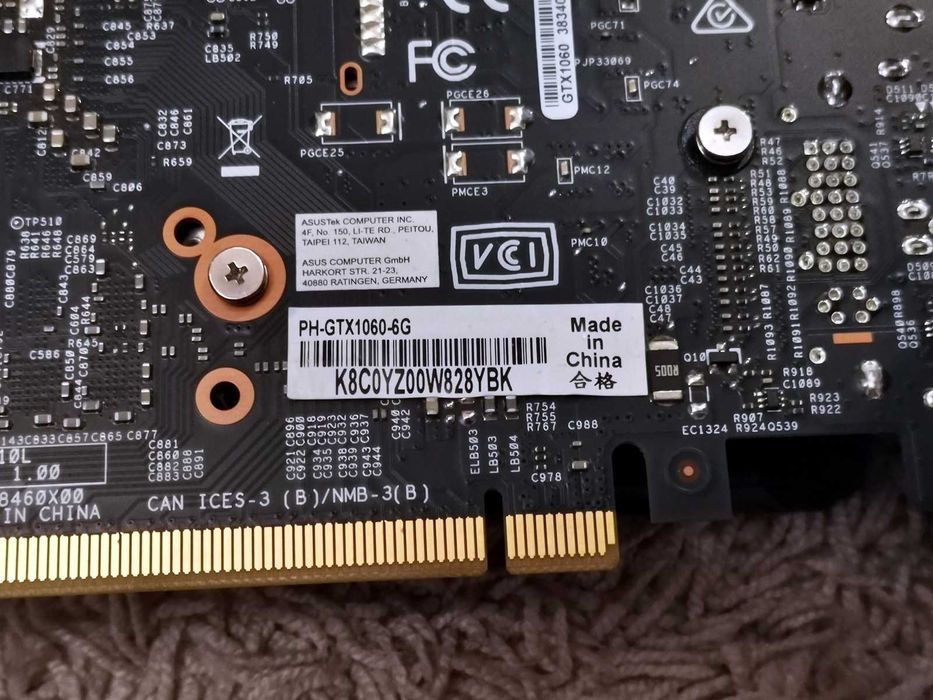 Asus GeForce 6GB GTx 1060 - Karta graficzna