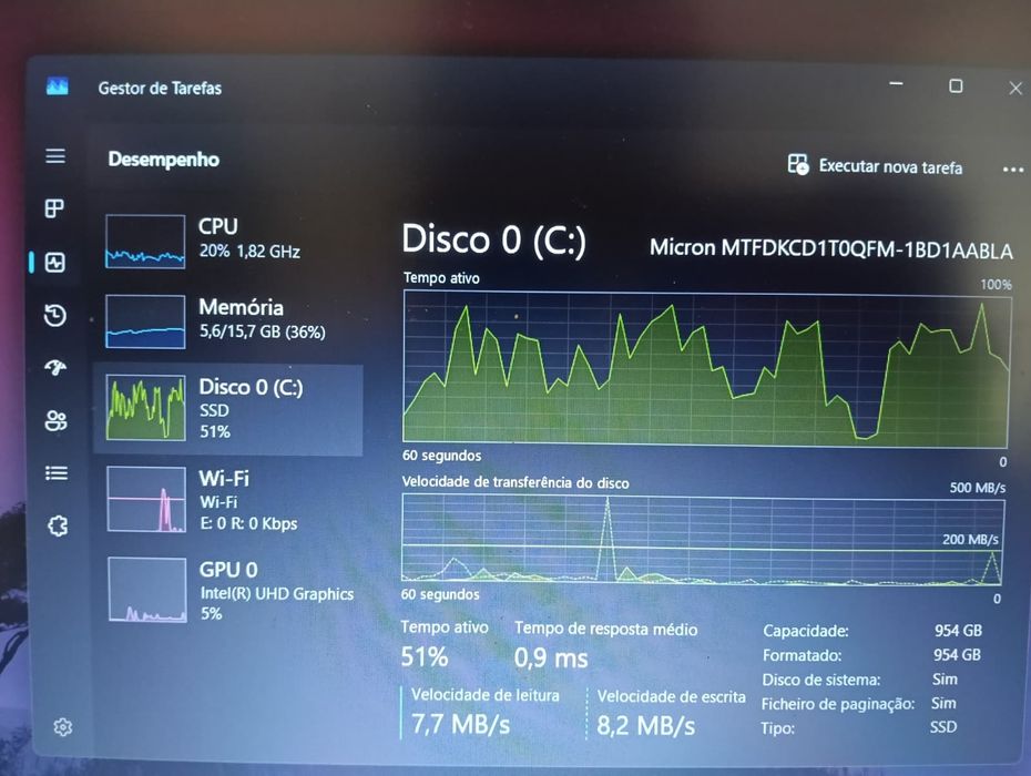 Portátil Lenovo em muito bom estado