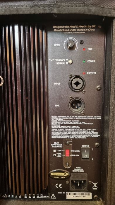Активная акустика HH Electronics TRE-112A (Пара + Чехлы) — Под ремонт