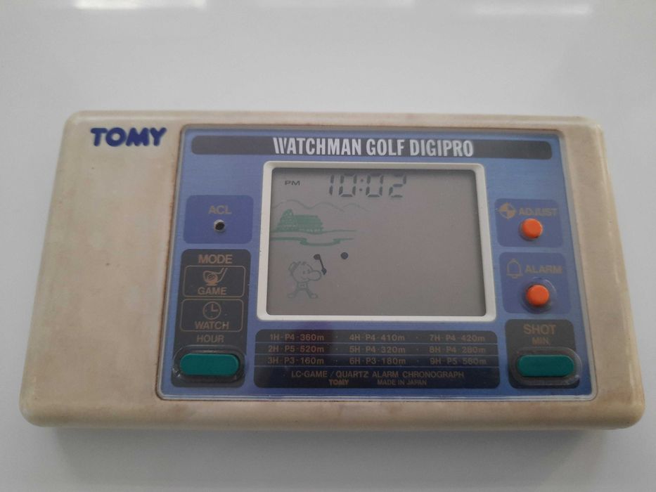 Rzadka konsola Watchman Golf Digipro Tomy