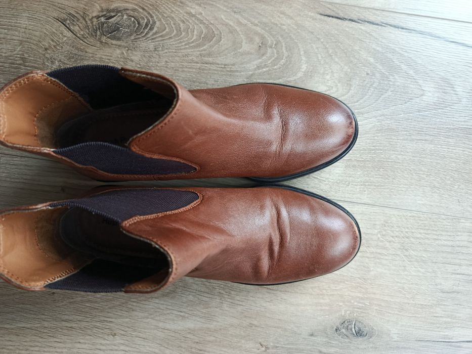 Botki sztyblety kozaki skórzane Next Hush Puppies r.37