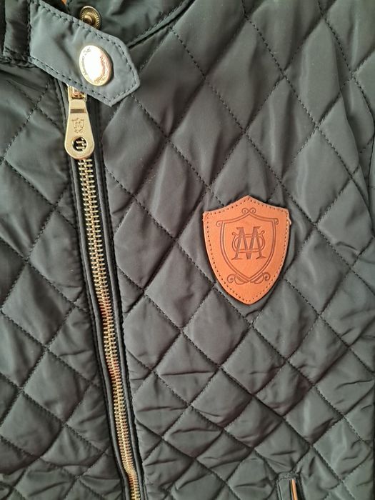 Kurtka ocieplana, pikowana,  jeździecka Massimo Dutti 116