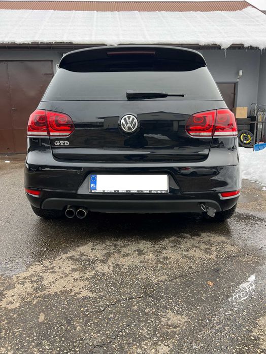 VW Golf 6 GTD Uszkodzony