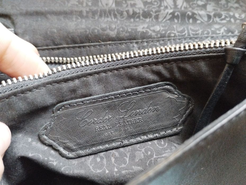 Кожаный клатч кошелек натуральная кожа