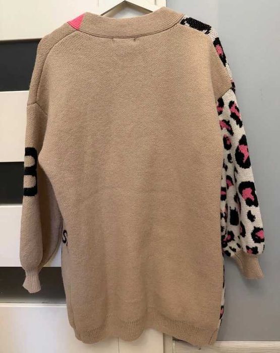 Sweter kardigan flam mode