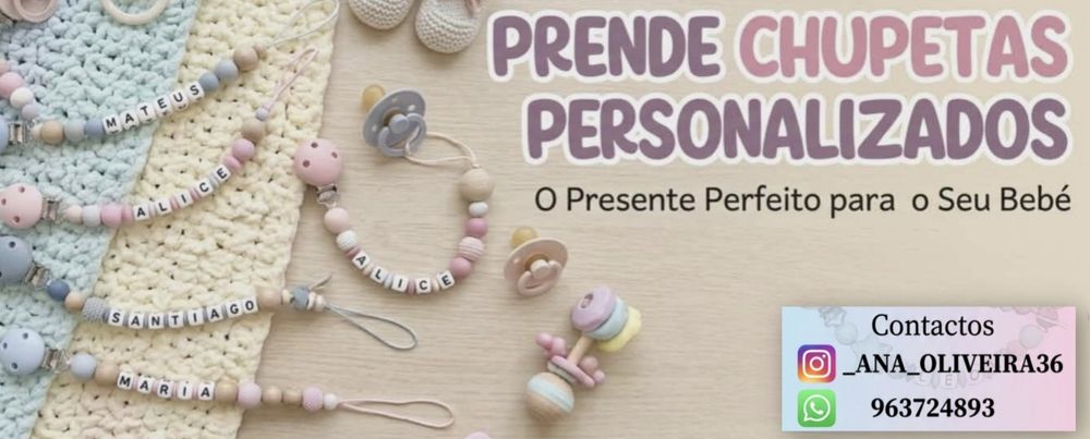 Prendedores de chupeta