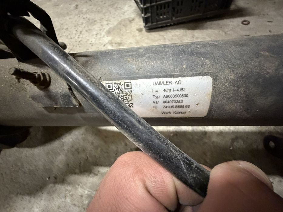 Міст 46.11 Crafter. Sprinter