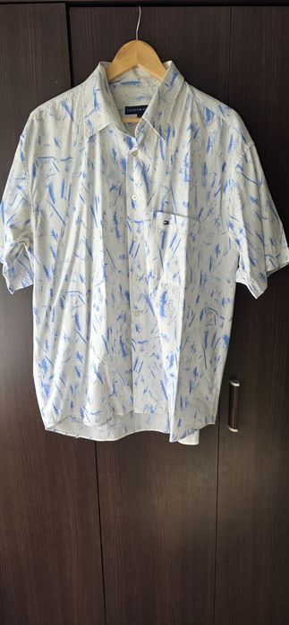 Koszula męska z krótkim rękawem TOMMY HILFIGER XL/44