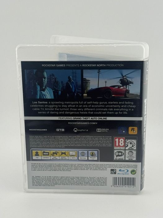 Gta V Komplet Polsmi w Grze Ps3 nr 3854