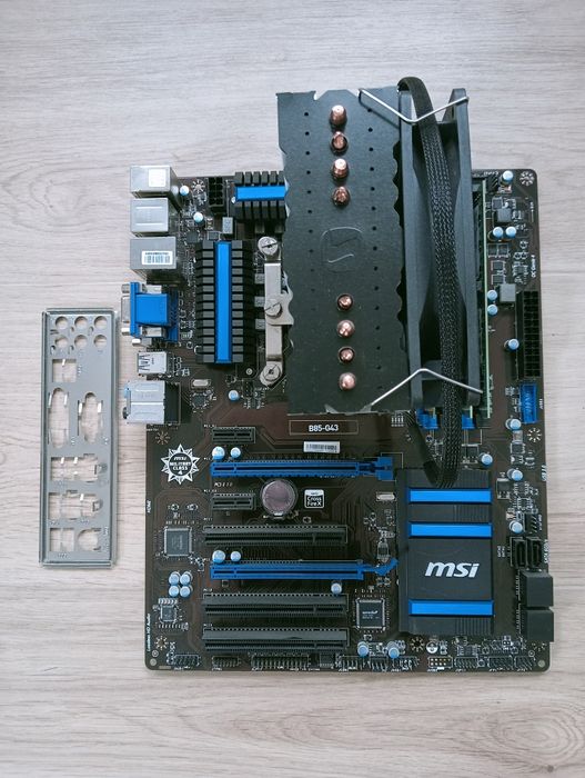 Płyta główna MSI+procesor i5 4460+32GB DDR3