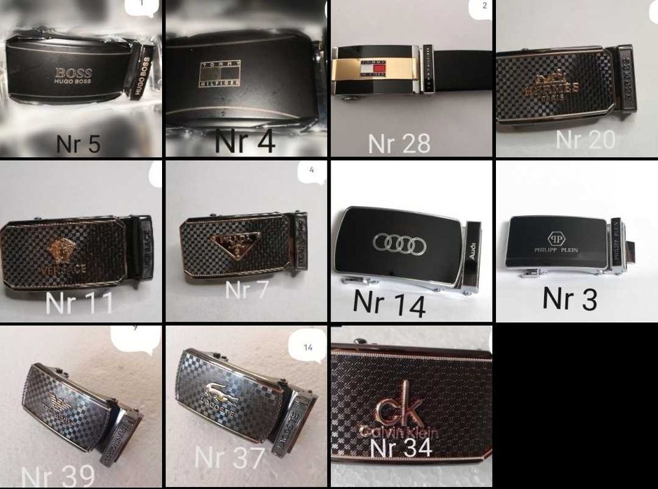 Paski do spodni Męskie