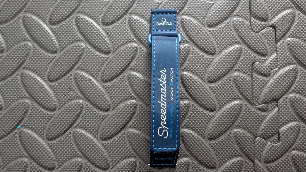 [Novo] Bracelete Velcro Relógio Swatch X Omega - MISSION TO THE SUPER
