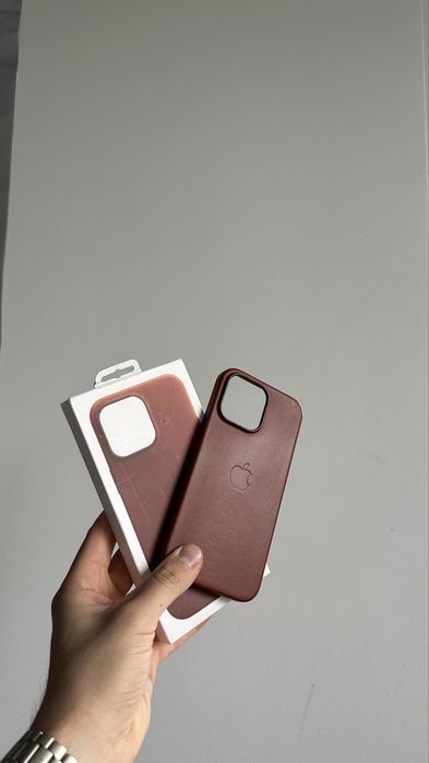 Skórzane Magsafe Etui do Iphone 14 Pro Max Umber