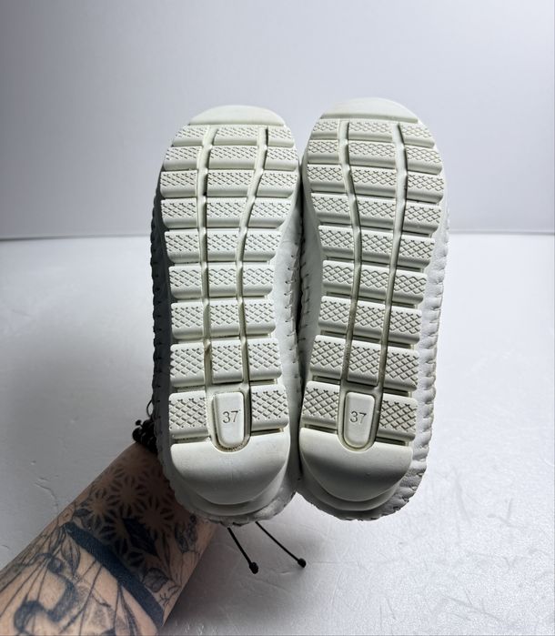 Półbuty skórzane białe Gemini r. 37  typu slip-on / komfortowe