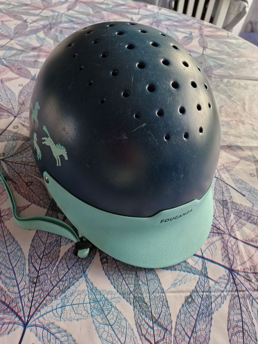 Kask jeździecki + bryczesy