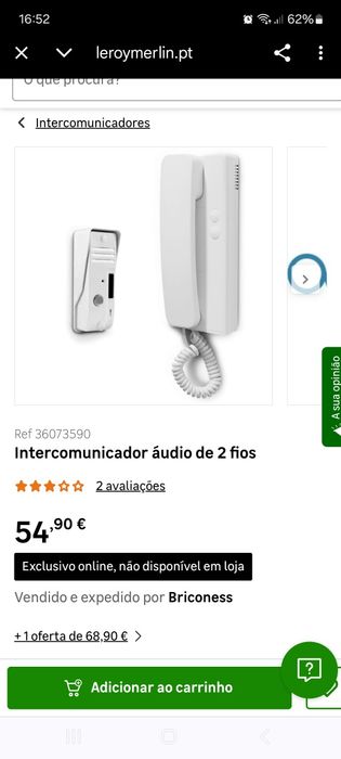 Intercomunicador áudio casa