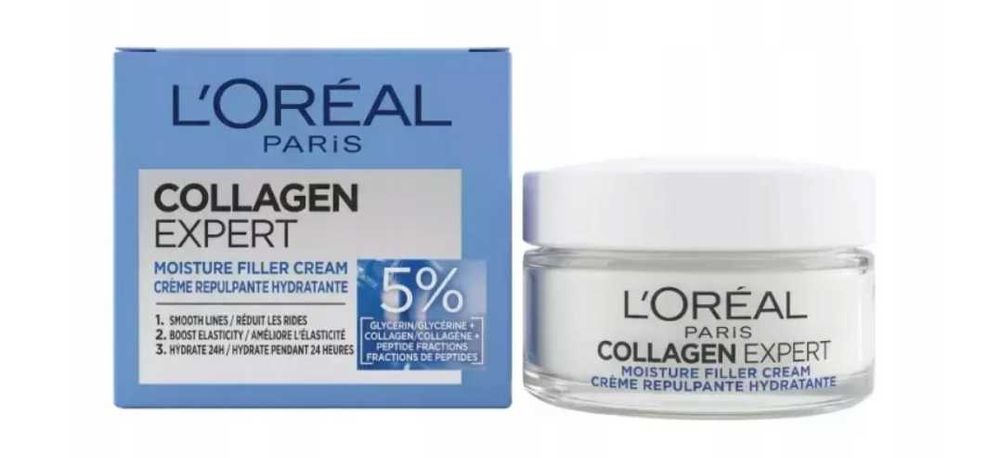 L'Oréal Collagen Expert Nawilżający krem do twarzy 50 ml