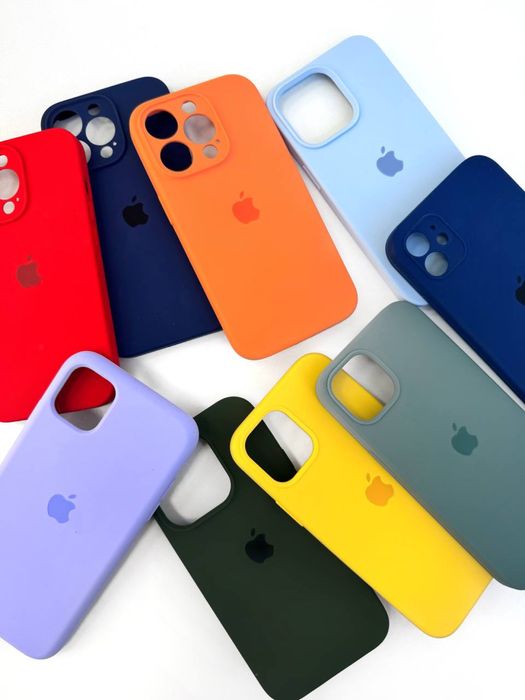 Силіконовий чохол чехол на айфон 12 silicone case