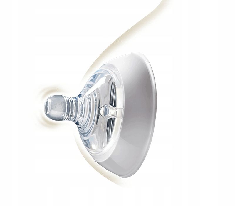 Smoczek Tommee Tippee silikonowy do butelek 3m+ średni przepływ 2 sztuki