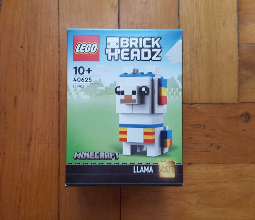 LEGO 3x BrickHeadz Minecraft - 40625 Lama + 40624 Alex