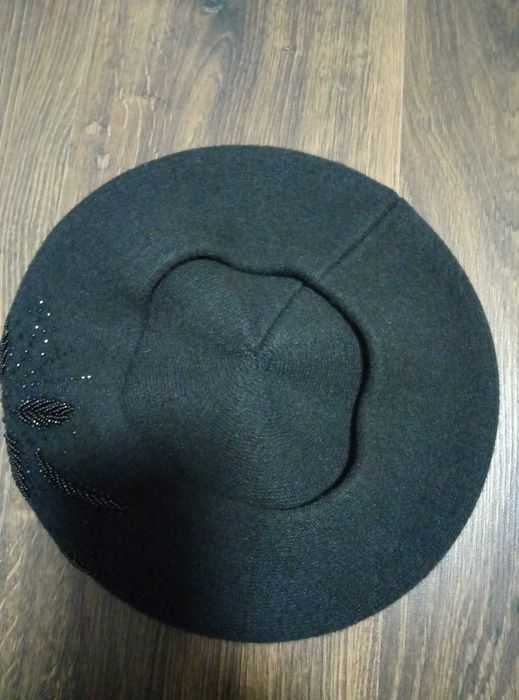 Берет трикотажый шерстяной Angel