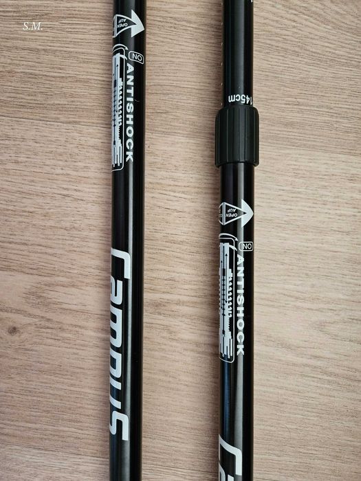 Bastões Trail CAMPUS, 110-145cm, antishock, NOVOS