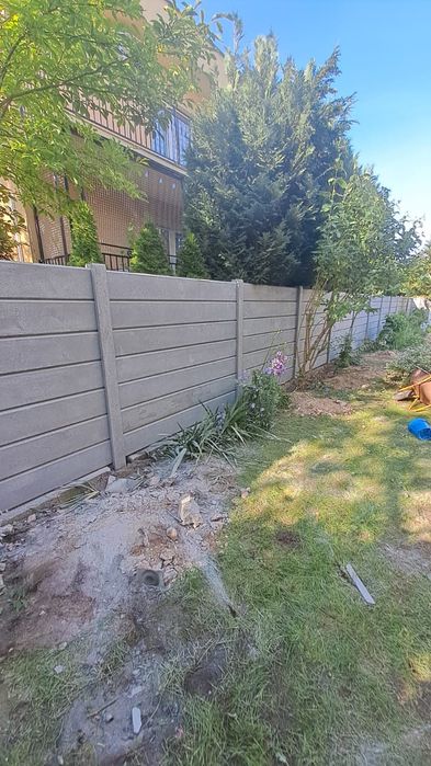 Ogrodzenia betonowe Płyty słupki