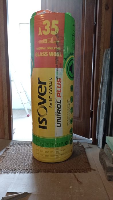 Wełna Isover Unirol Plus 035 grubość 20 cm