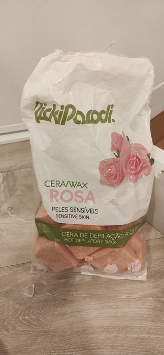 Panela cera + saco aberto de cera